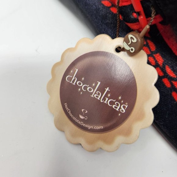 Hot Chocolate Design Chocolaticas VELVET SNAKE Mary Jane Flats Shoes Sz 35 US 5 - Picture 3 of 6